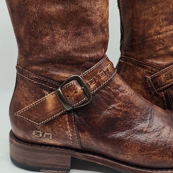 BED STU Blackburn Boots In Teak Driftwood, EUC, 8.5. - Picture 3 of 7